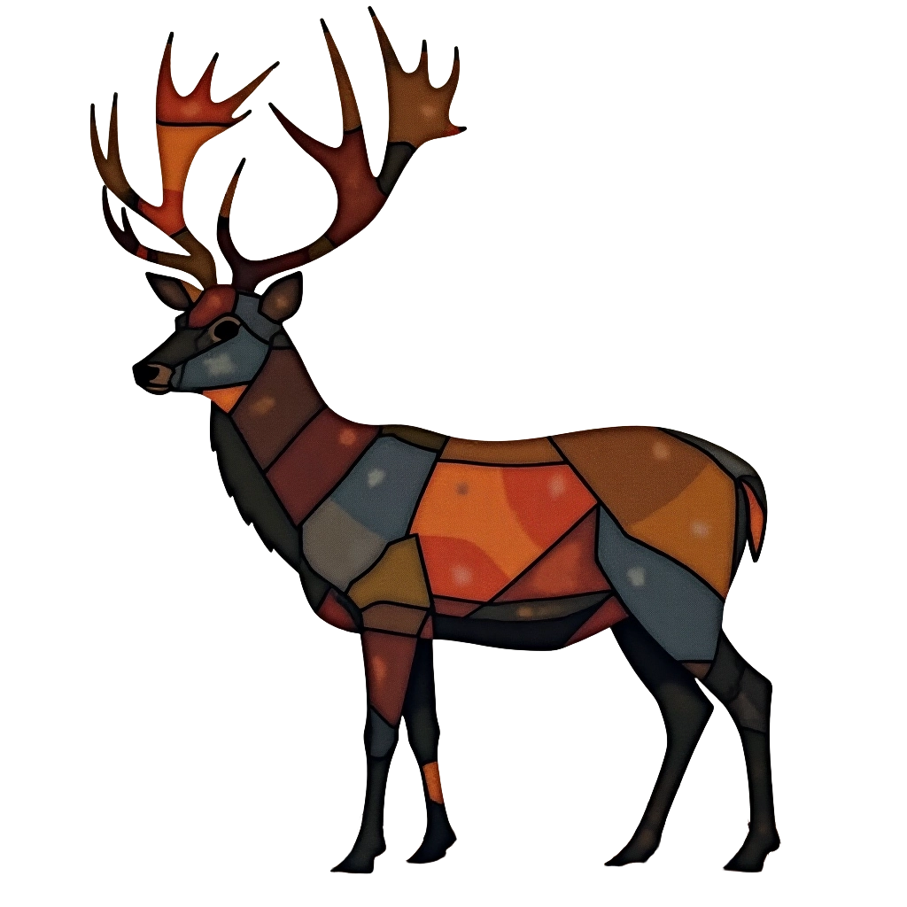 Geometric Stag